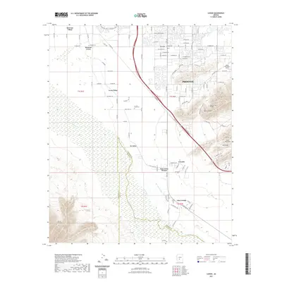 2021 Map of Laveen, 2021 Print
