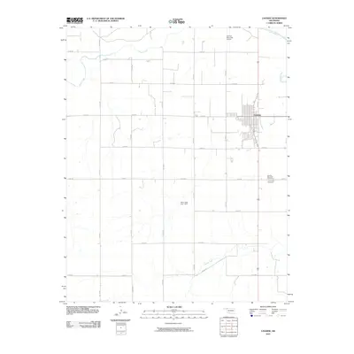 2010 Map of Laverne, 2010 Print