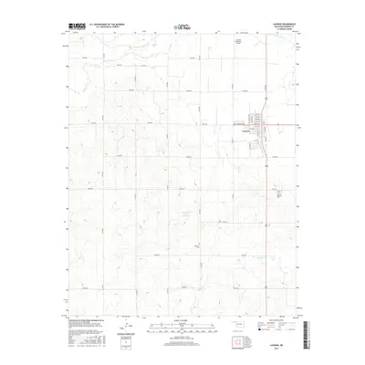 2016 Map of Laverne, 2016 Print