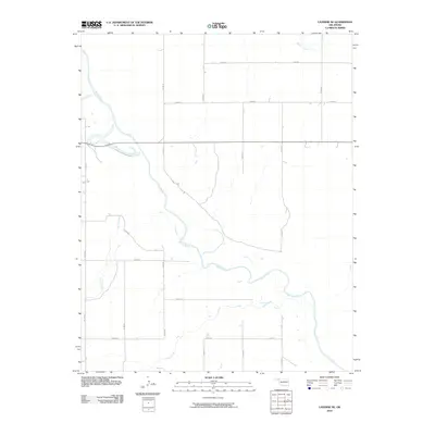 2010 Map of Laverne NE, 2010 Print