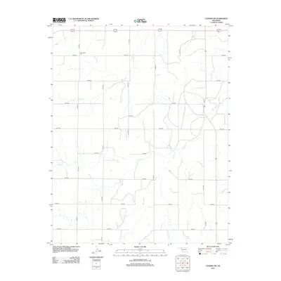 2012 Map of Laverne SW, 2012 Print