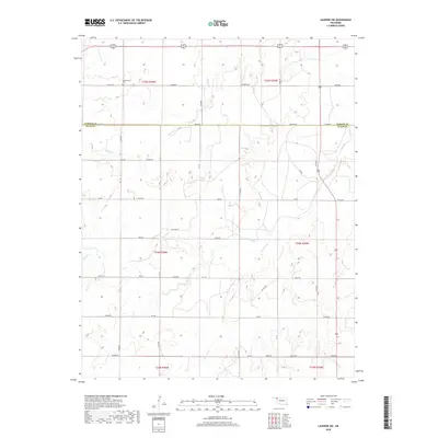 2018 Map of Laverne SW, 2018 Print