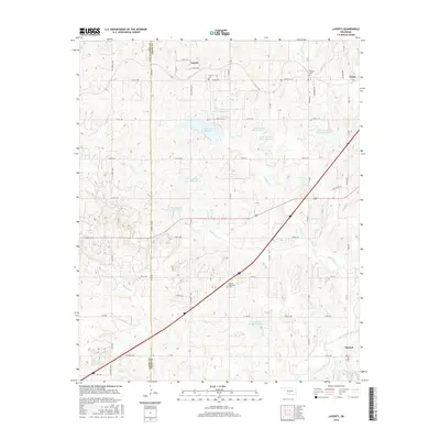 2016 Map of Laverty, 2016 Print