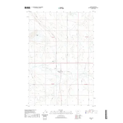 2020 Map of Lavina, 2020 Print