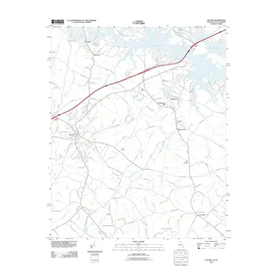 2011 Map of Lavonia, 2011 Print