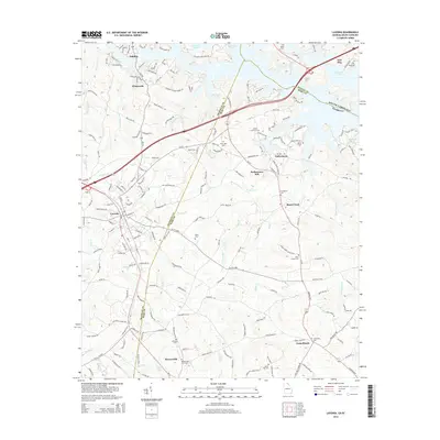 2014 Map of Lavonia, 2014 Print