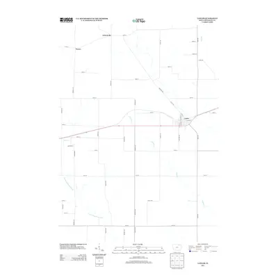 2013 Map of Lawler, 2013 Print