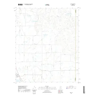 2019 Map of Lawn, 2019 Print