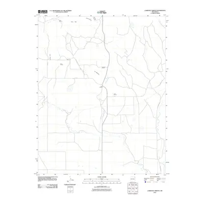2010 Map of Lawrence Arroyo, 2010 Print