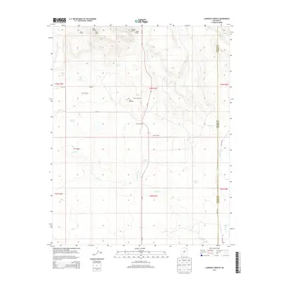 2013 Map of Lawrence Arroyo, 2013 Print
