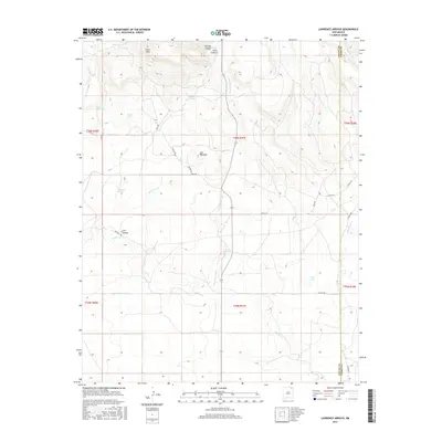2017 Map of Lawrence Arroyo, 2017 Print
