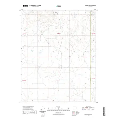 2020 Map of Lawrence Arroyo, 2020 Print