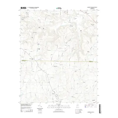 2014 Map of Lawrence Cove, 2014 Print