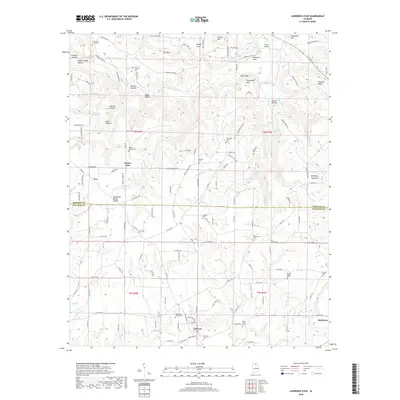2018 Map of Lawrence Cove, 2018 Print