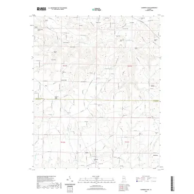 2020 Map of Lawrence Cove, 2020 Print