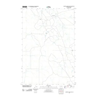 2011 Map of Lawrence Creek East, 2011 Print