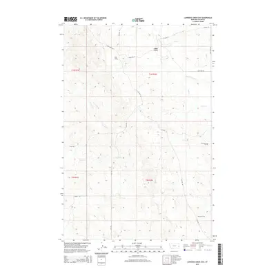 2014 Map of Lawrence Creek East, 2014 Print