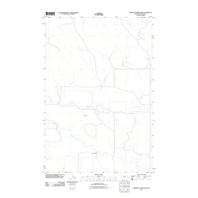 2011 Map of Lawrence Creek West, 2011 Print