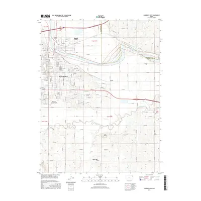 2015 Map of Lawrence East, 2015 Print