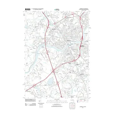 2012 Map of Lawrence, 2012 Print
