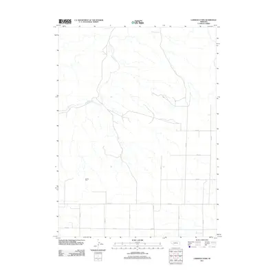 2011 Map of Lawrence Fork, 2011 Print