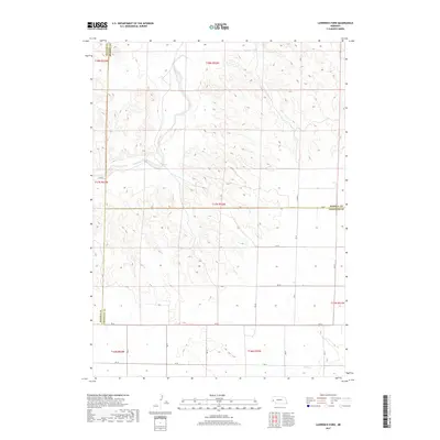 2017 Map of Lawrence Fork, 2017 Print