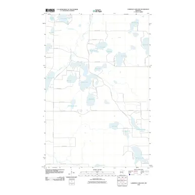 2010 Map of Lawrence Lake East, 2010 Print