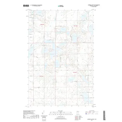 2019 Map of Lawrence Lake East, 2019 Print