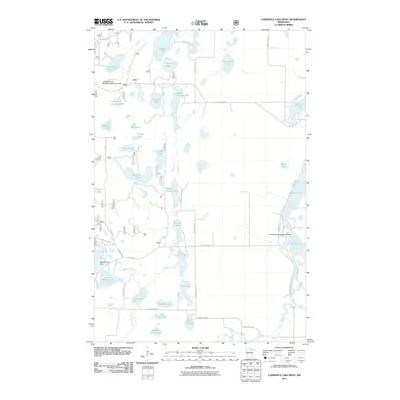 2011 Map of Lawrence Lake West, 2011 Print
