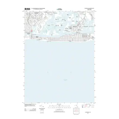 2013 Map of Lawrence, 2013 Print