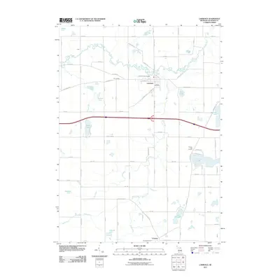 2011 Map of Lawrence, 2011 Print