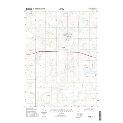 2017 Map of Lawrence, 2017 Print