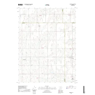 2017 Map of Lawrence, 2017 Print
