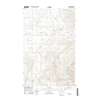 2014 Map of Lawrence, 2014 Print