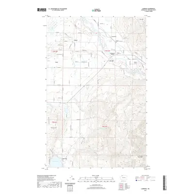 2020 Map of Lawrence, 2020 Print