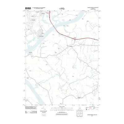 2010 Map of Lawrenceburg, 2010 Print