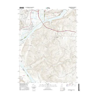 2016 Map of Lawrenceburg, 2016 Print