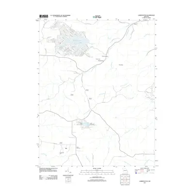 2011 Map of Lawrenceton, 2011 Print