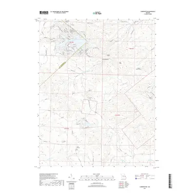 2017 Map of Lawrenceton, 2017 Print