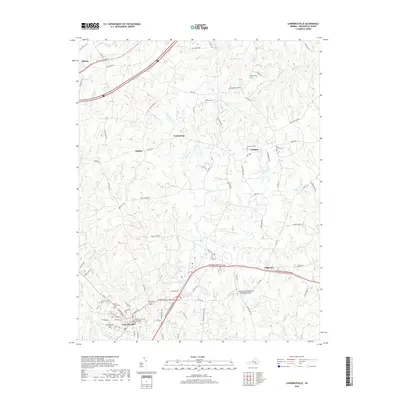2019 Map of Lawrenceville, 2019 Print