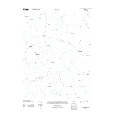 2013 Map of Lawrenceville, 2013 Print