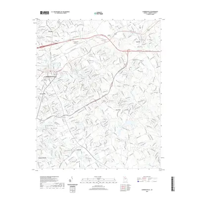 2020 Map of Lawrenceville, 2020 Print
