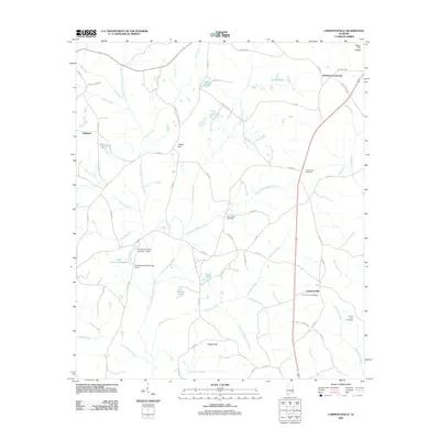 2011 Map of Lawrenceville, 2011 Print
