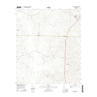 2014 Map of Lawrenceville, 2014 Print
