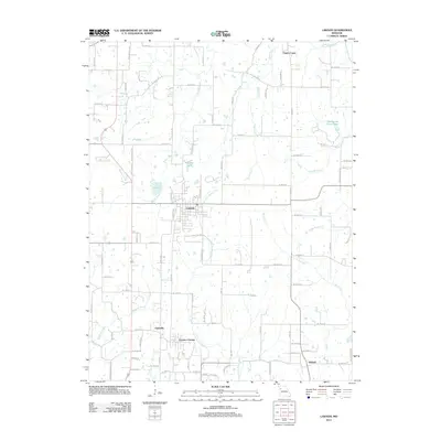 2012 Map of Lawson, 2012 Print