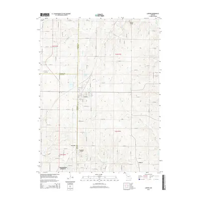 2014 Map of Lawson, 2014 Print
