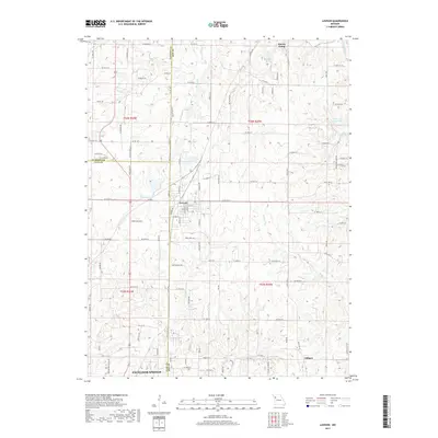 2017 Map of Lawson, 2017 Print
