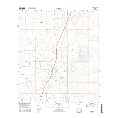 2015 Map of Lawtey, 2015 Print