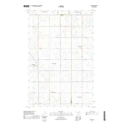 2017 Map of Lawton, 2017 Print
