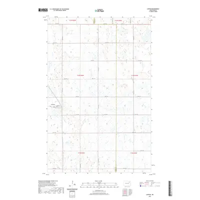 2020 Map of Lawton, 2020 Print